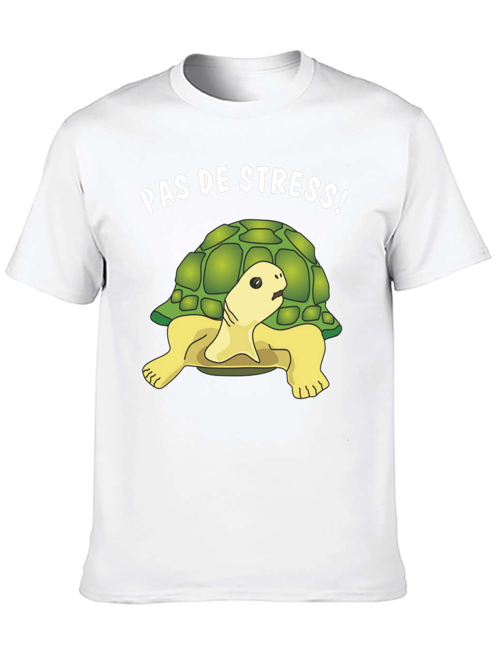 Funny Pas de Stress Turtle T-Shirt