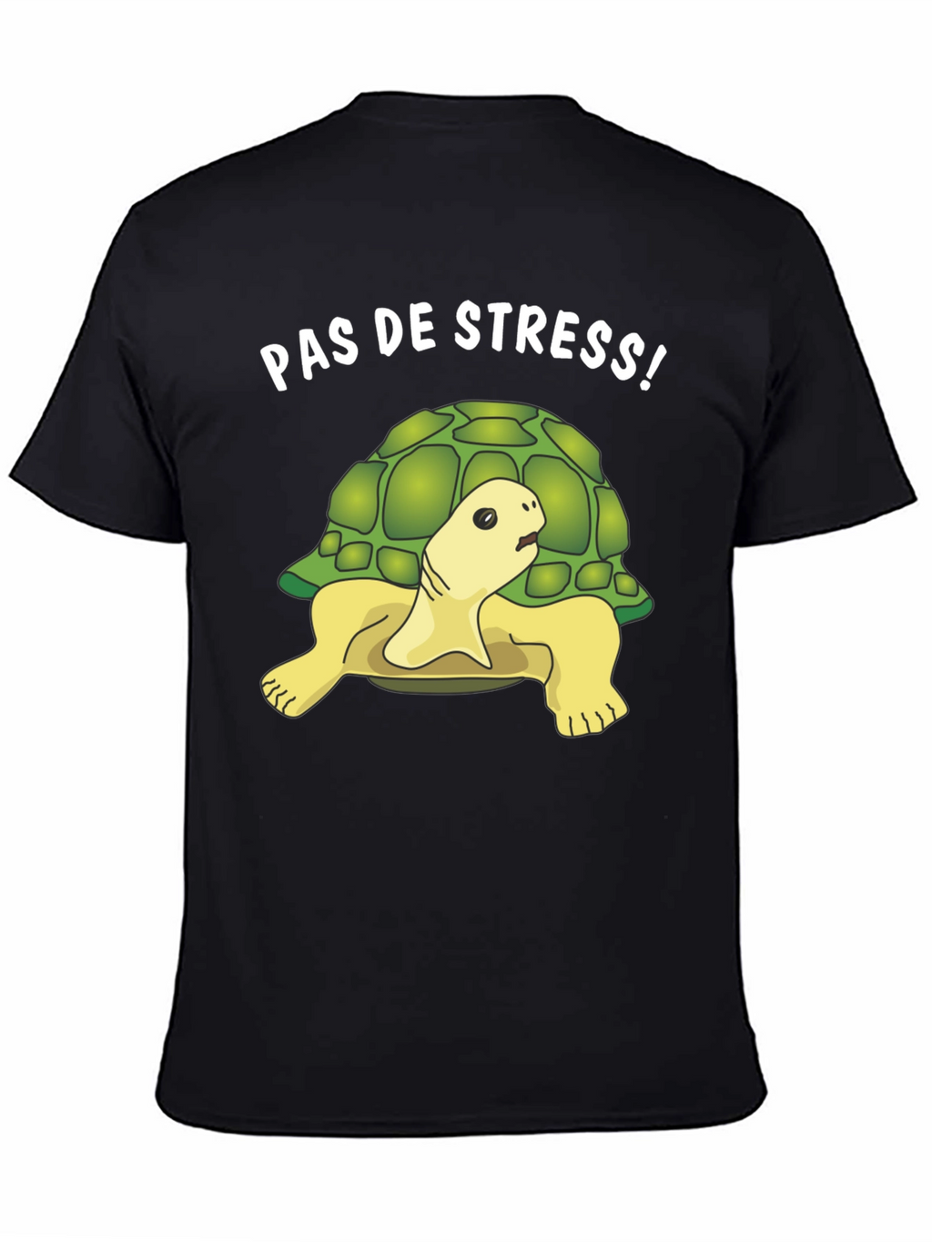 Funny Pas de Stress Turtle T-Shirt