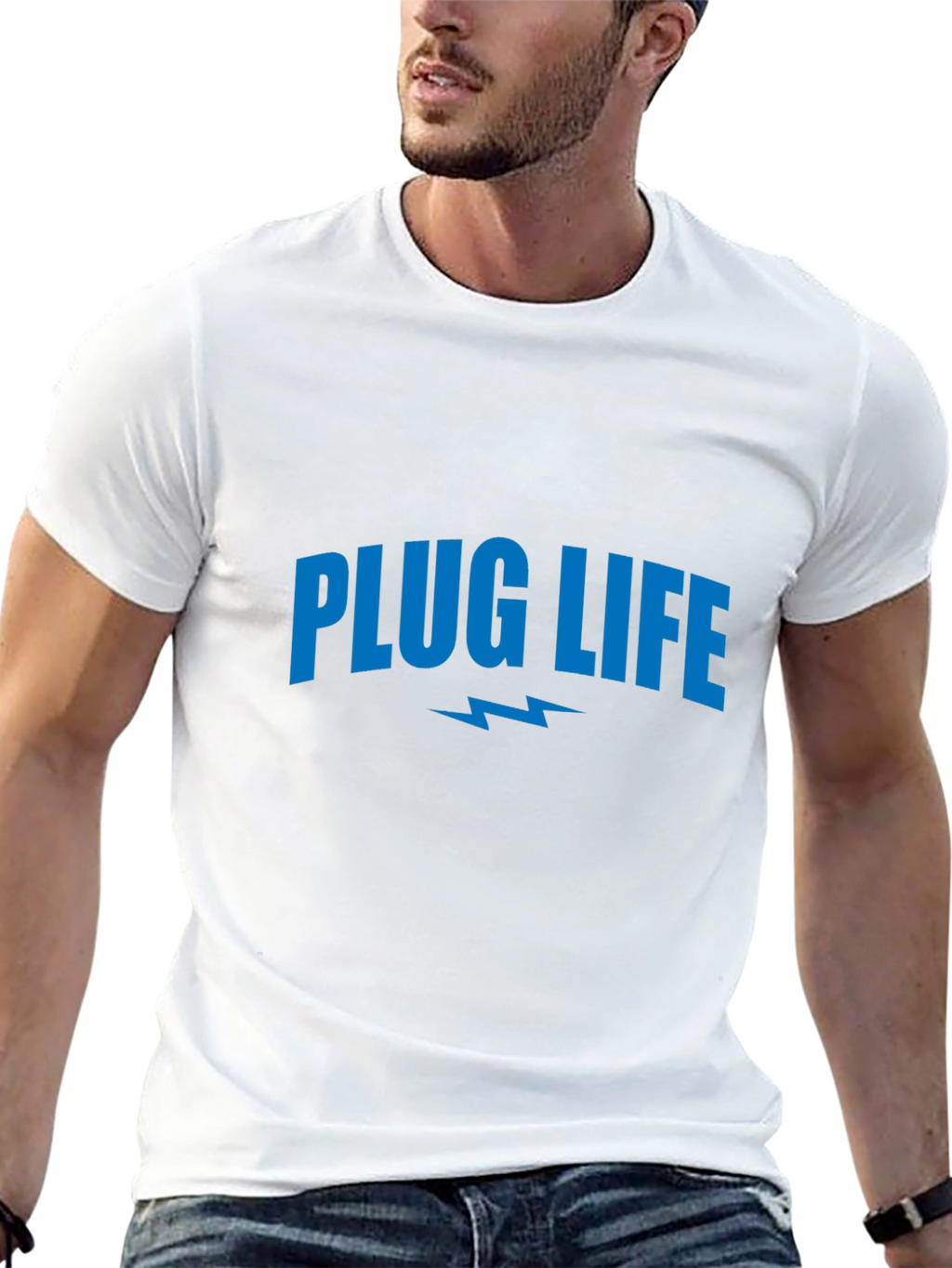 Plug Life Black T-Shirt