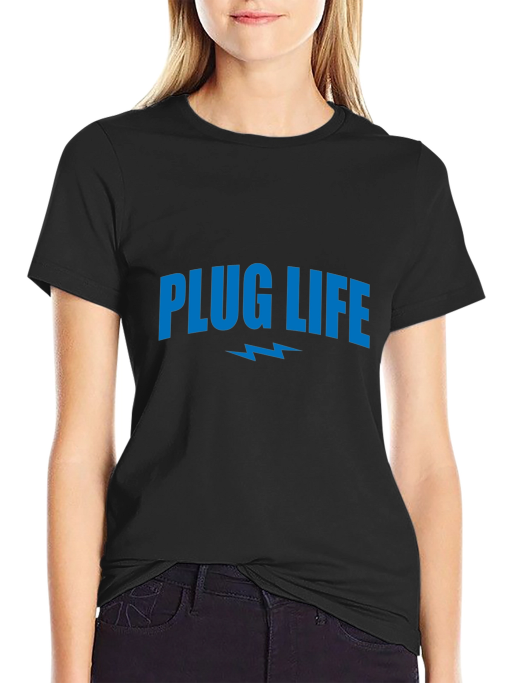 Plug Life Black T-Shirt