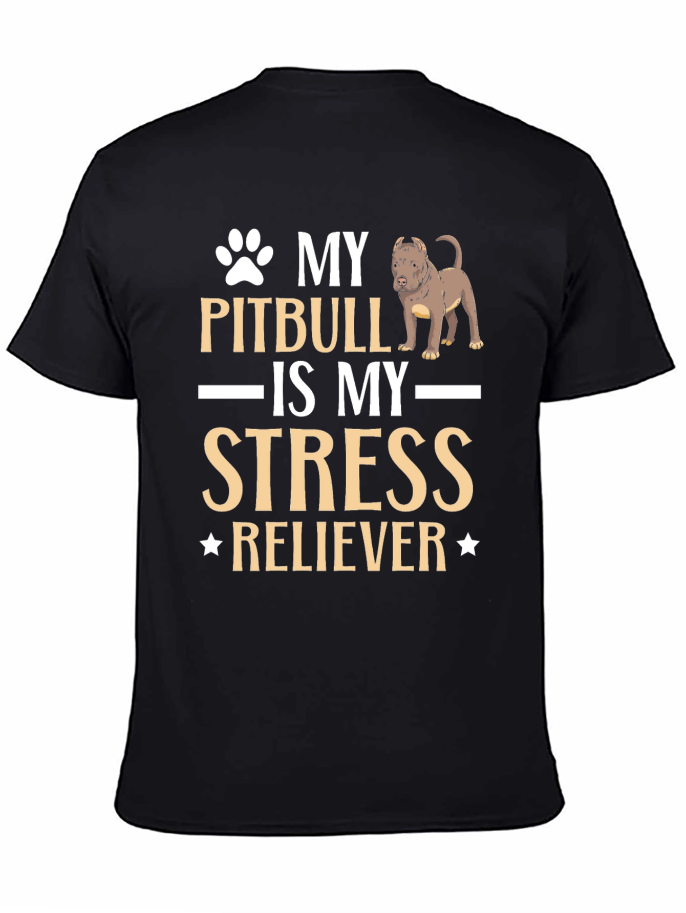 Pitbull Stress Reliever T-Shirt