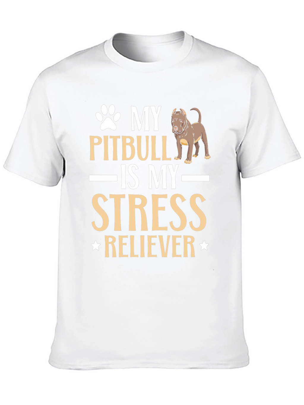 Pitbull Stress Reliever T-Shirt