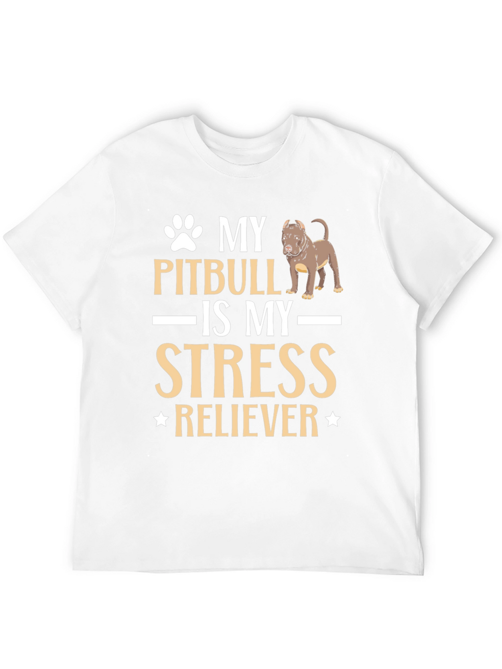 Pitbull Stress Reliever T-Shirt