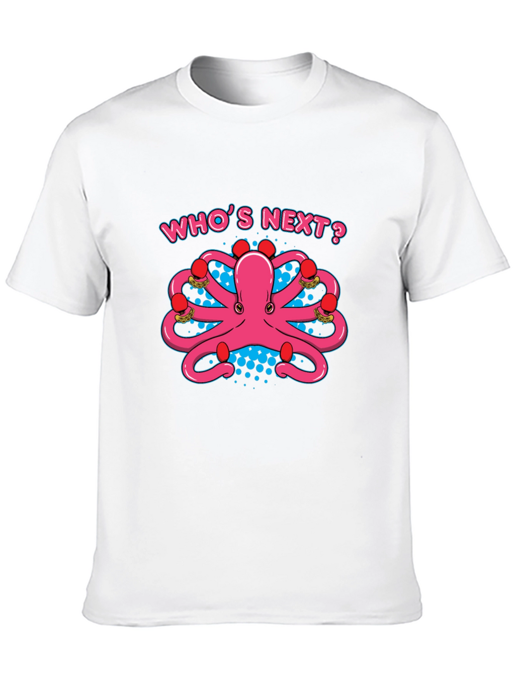 Octopus Boxer T-Shirt: Whos Next? Punchy Style