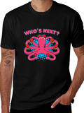 Octopus Boxer T-Shirt: Whos Next? Punchy Style