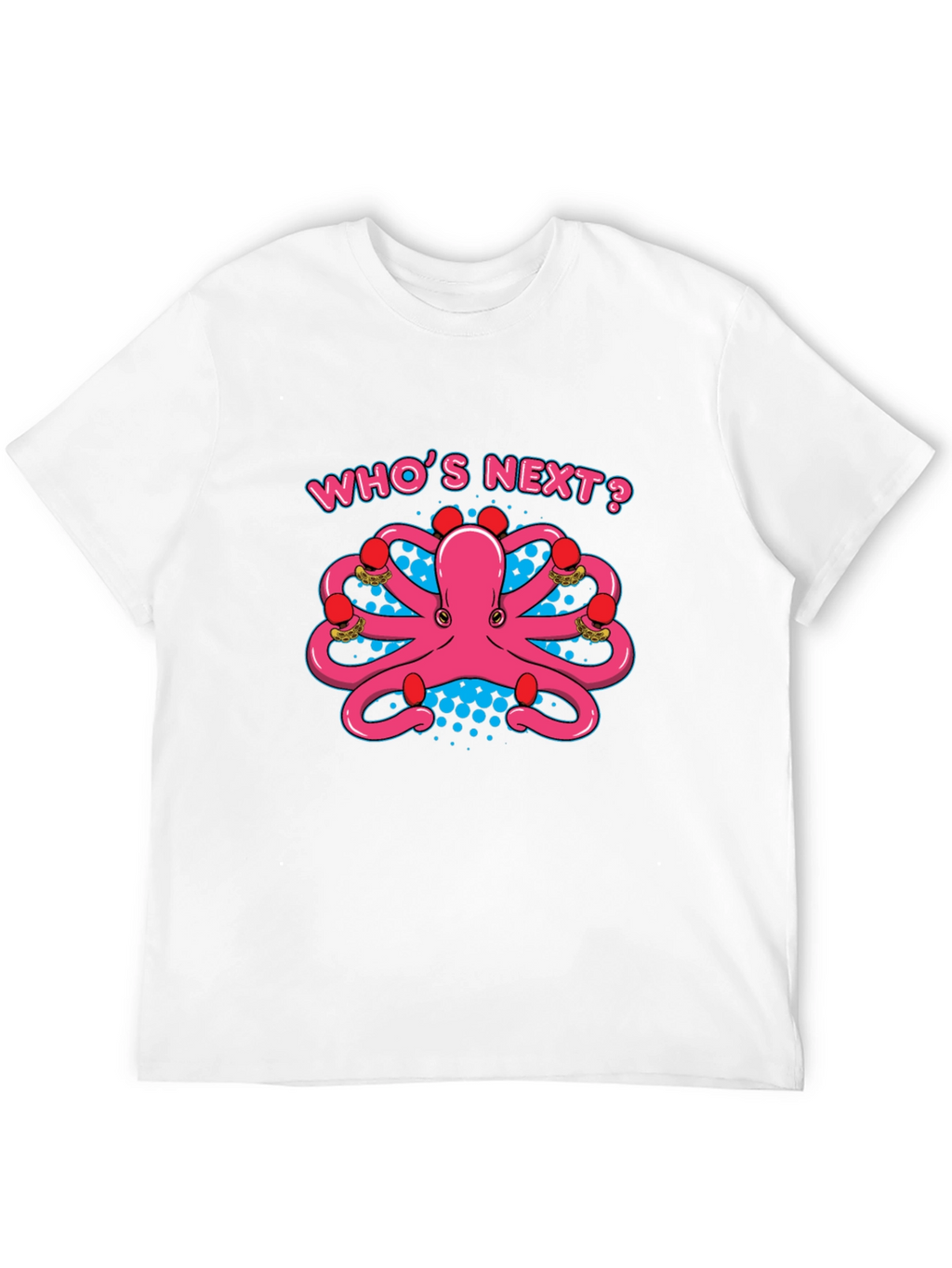 Octopus Boxer T-Shirt: Whos Next? Punchy Style