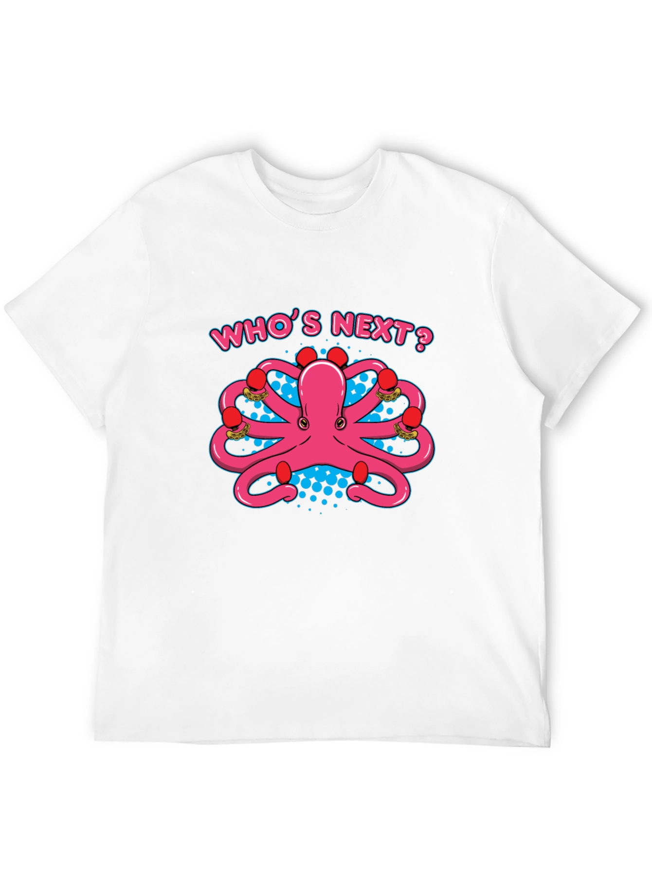 Octopus Boxer T-Shirt: Whos Next? Punchy Style