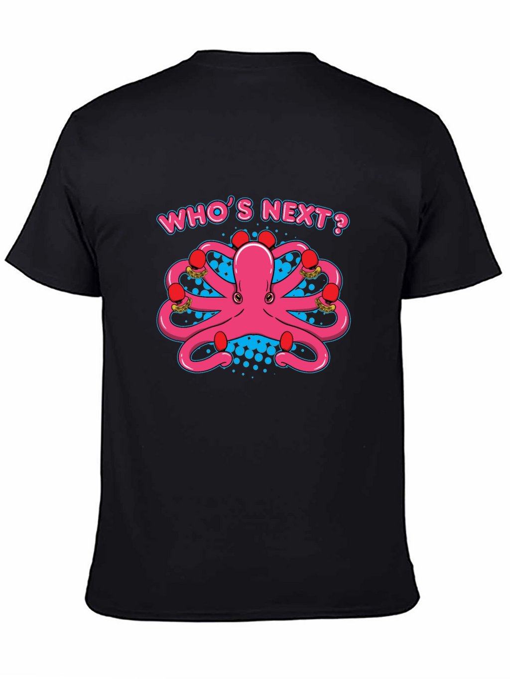 Octopus Boxer T-Shirt: Whos Next? Punchy Style