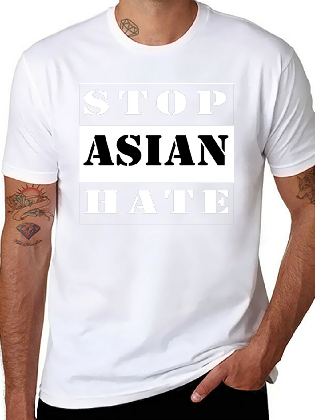 Stop Asian Hate Awareness T-Shirt - Activism Tee