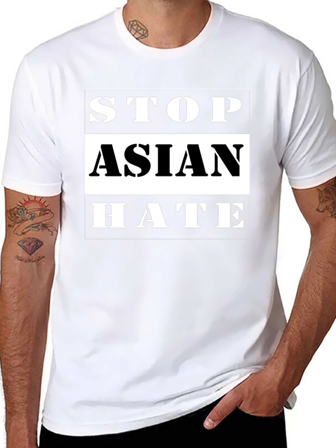 Stop Asian Hate Awareness T-Shirt - Activism Tee