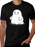 Ghost Graphic Black T-Shirt