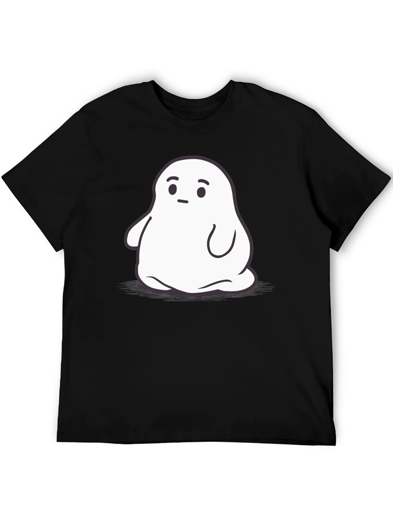 Ghost Graphic Black T-Shirt