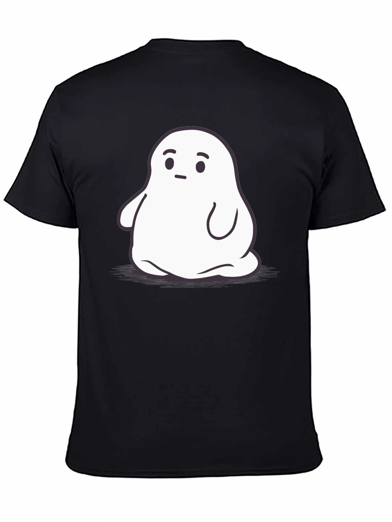 Ghost Graphic Black T-Shirt