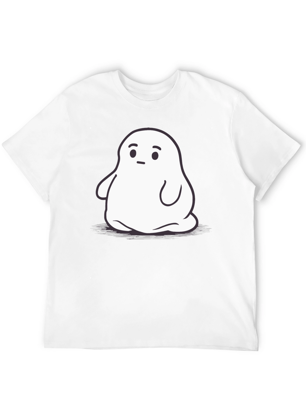 Ghost Graphic Black T-Shirt