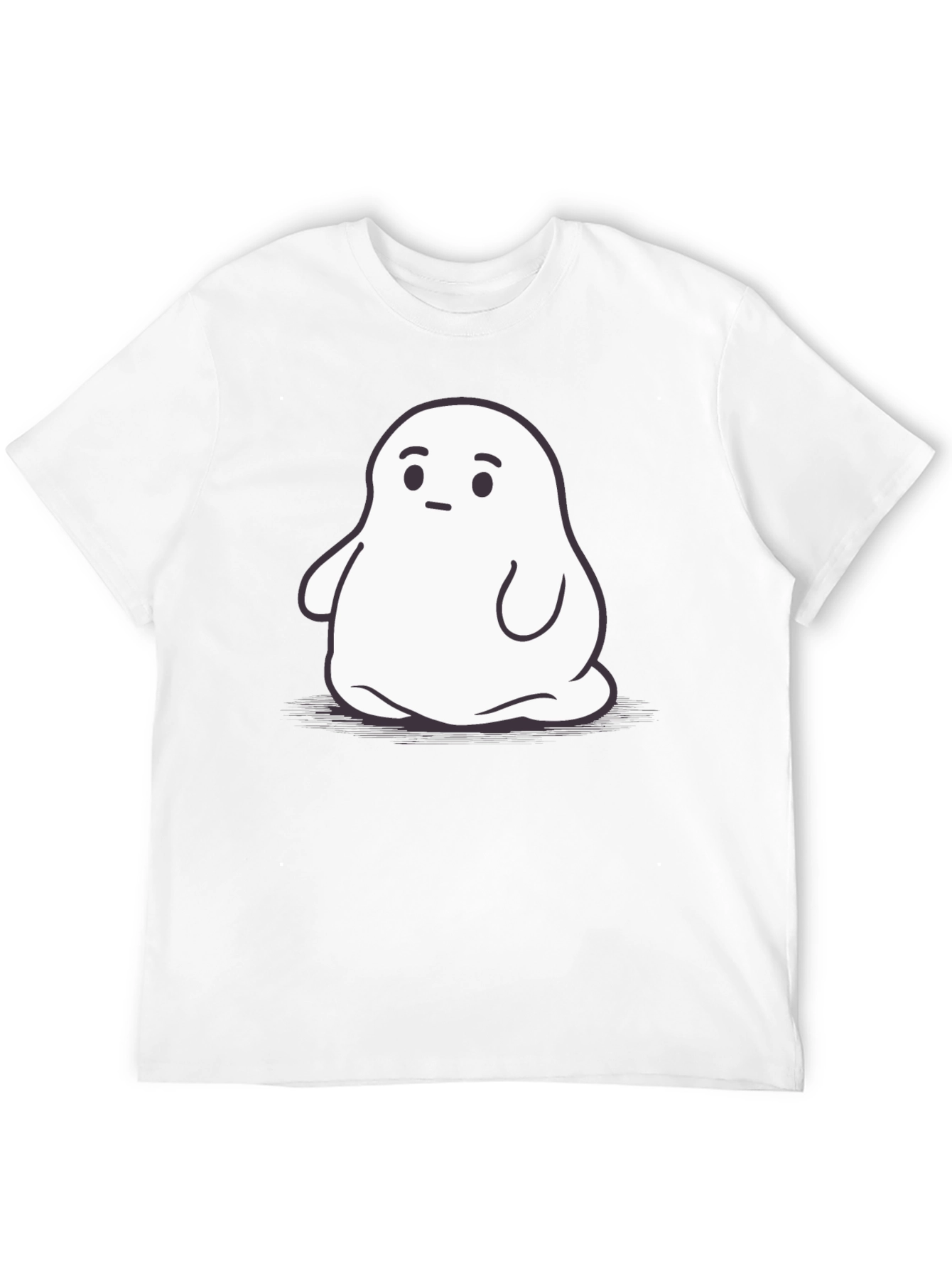 Ghost Graphic Black T-Shirt