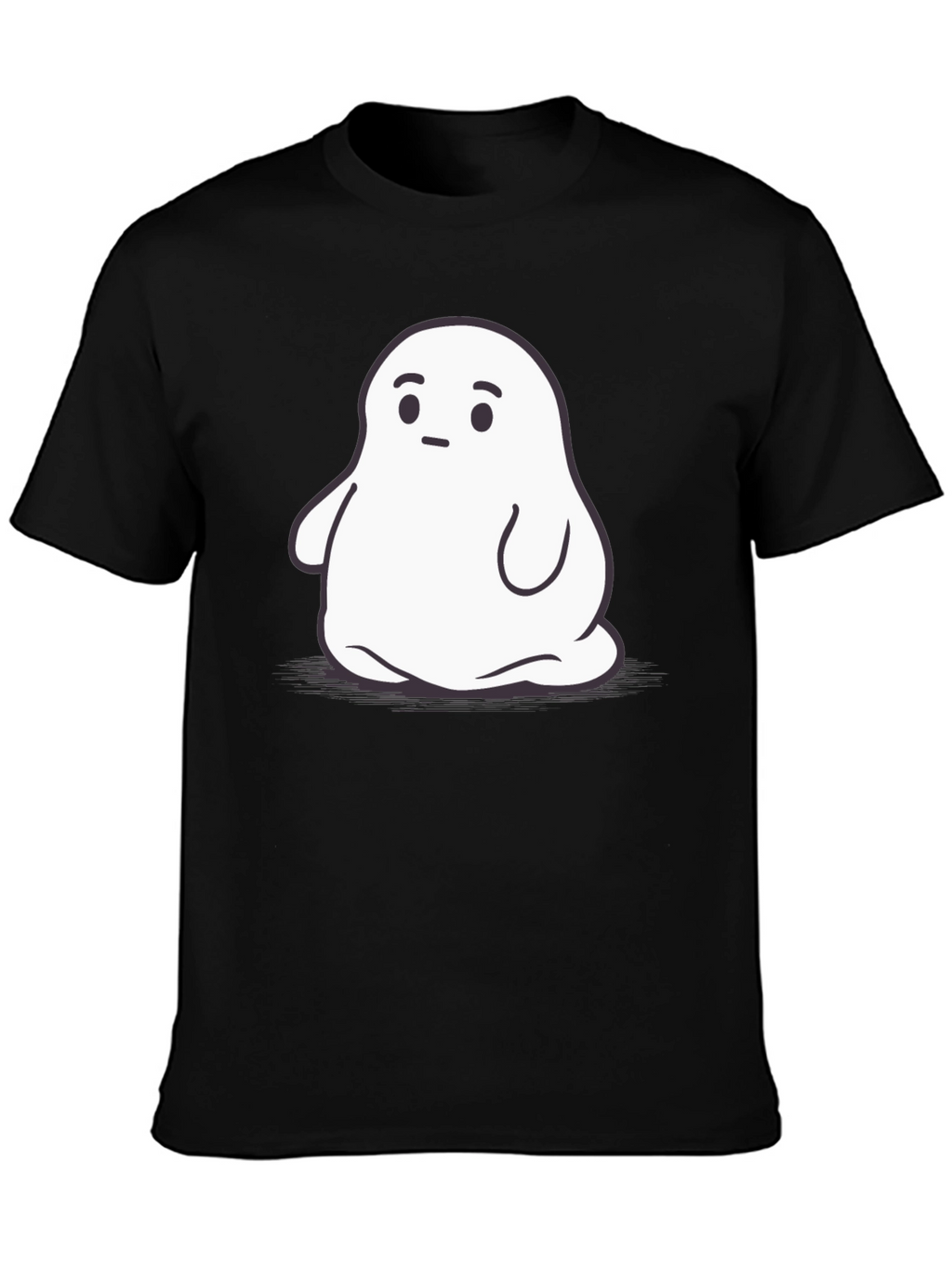 Ghost Graphic Black T-Shirt