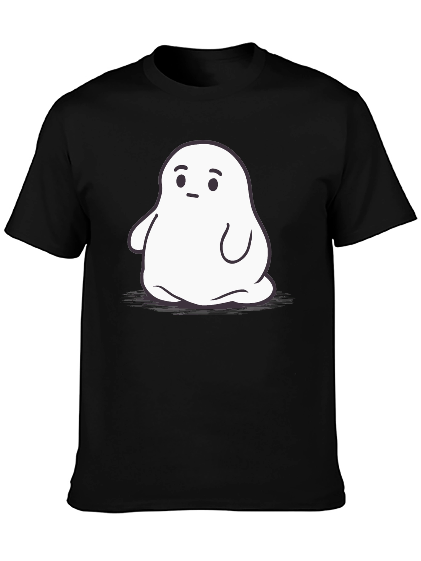 Ghost Graphic Black T-Shirt