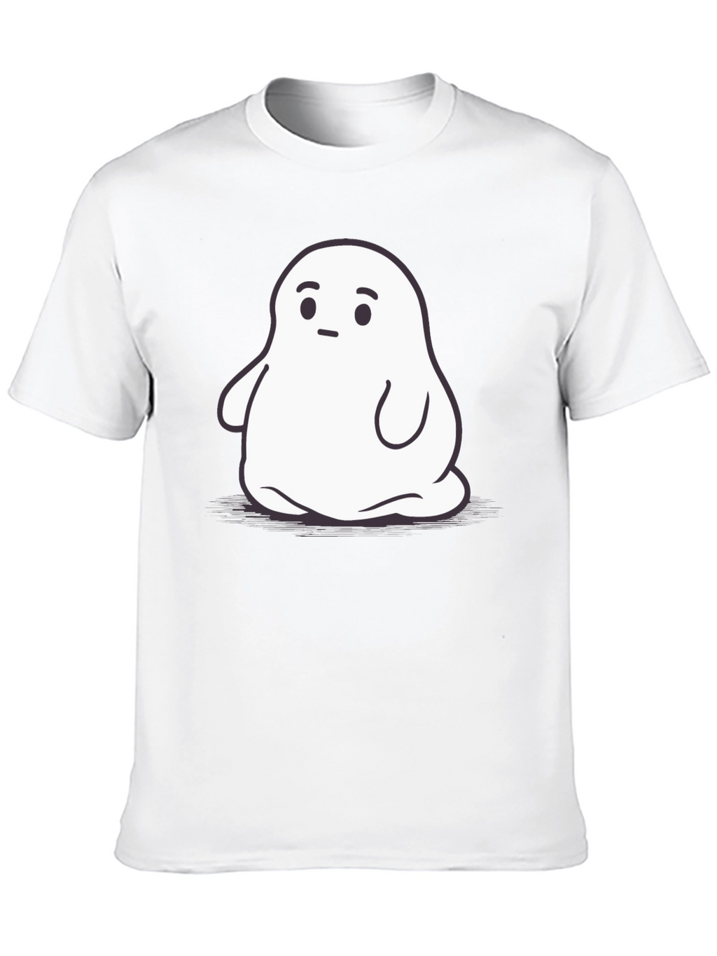 Ghost Graphic Black T-Shirt