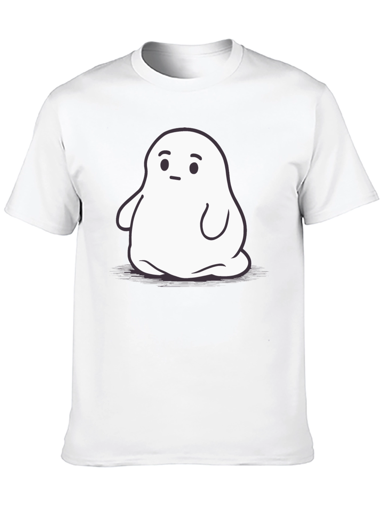Ghost Graphic Black T-Shirt