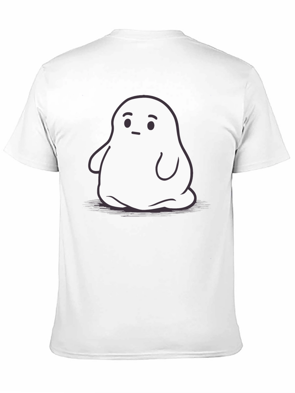 Ghost Graphic Black T-Shirt