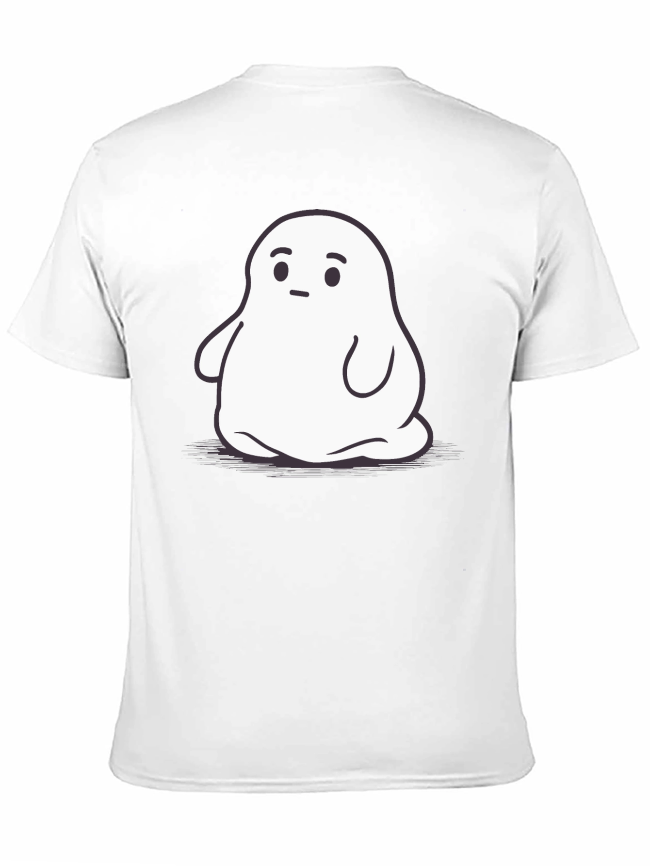 Ghost Graphic Black T-Shirt