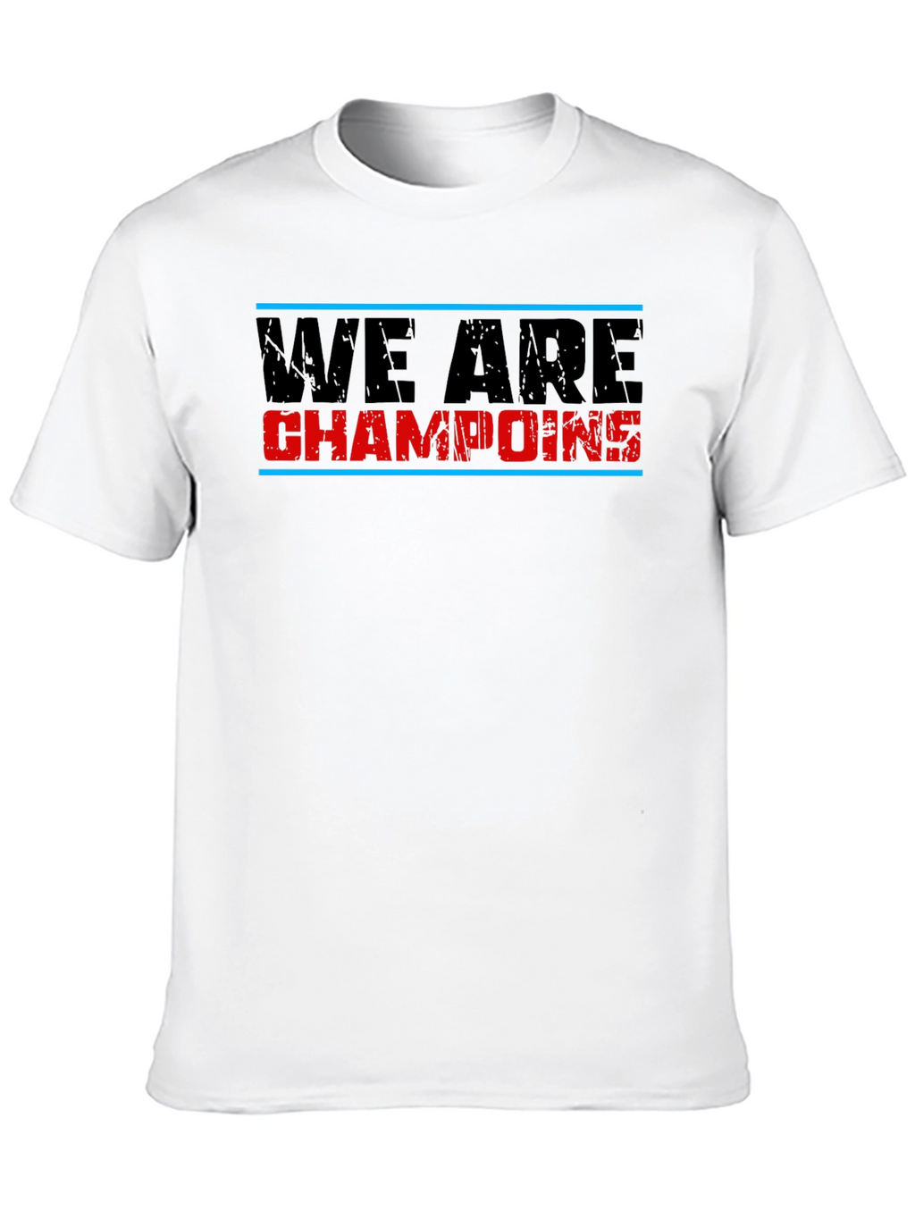 We Are Champoins Graphic T-Shirt - Black