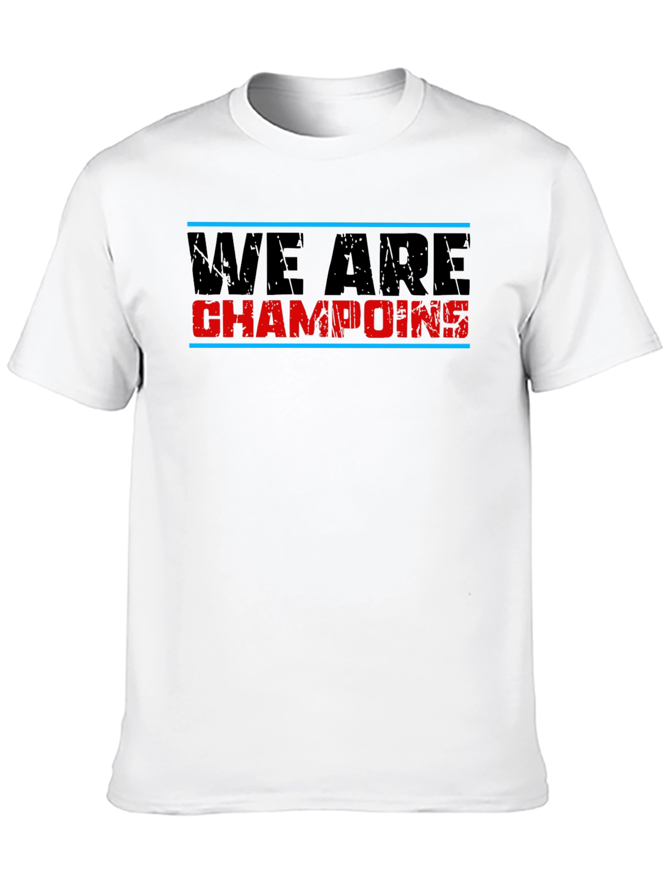 We Are Champoins Graphic T-Shirt - Black