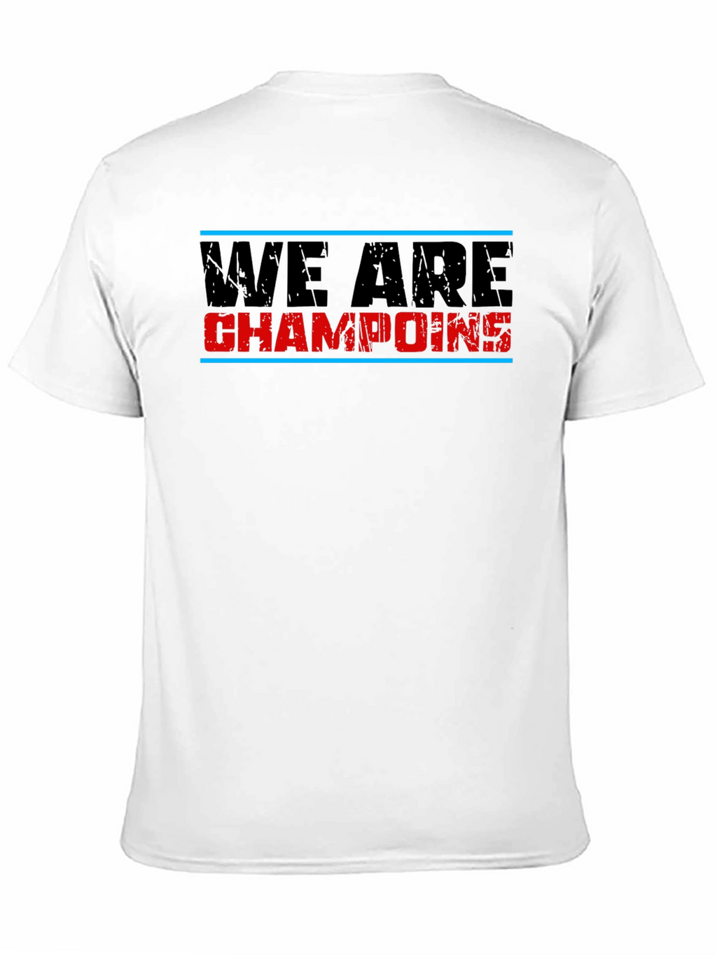 We Are Champoins Graphic T-Shirt - Black