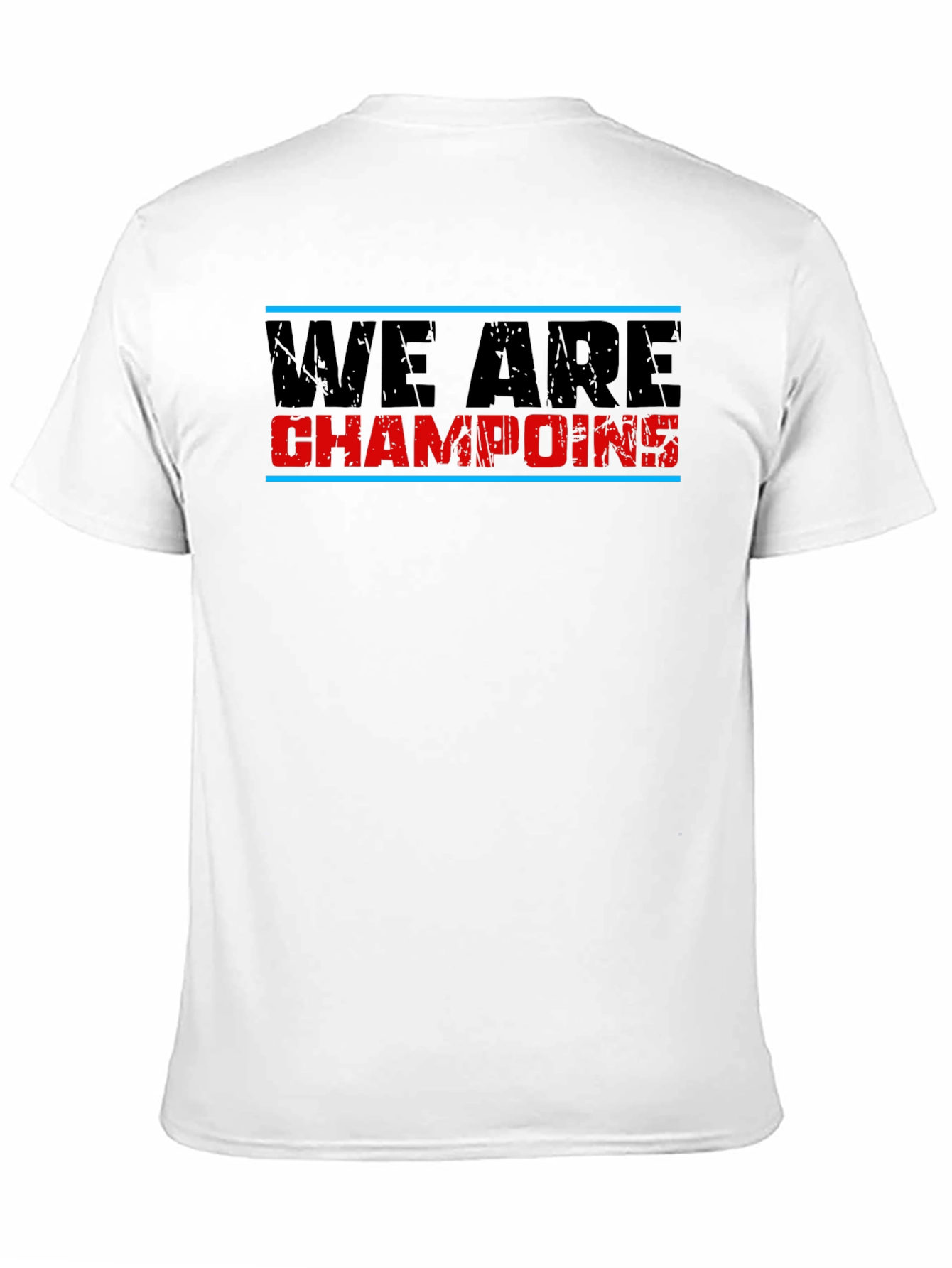 We Are Champoins Graphic T-Shirt - Black