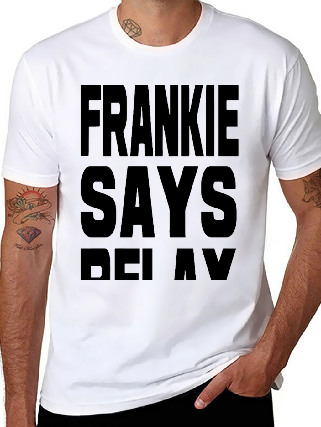 Frankie Says Relax T-Shirt - Bold Graphic Tee