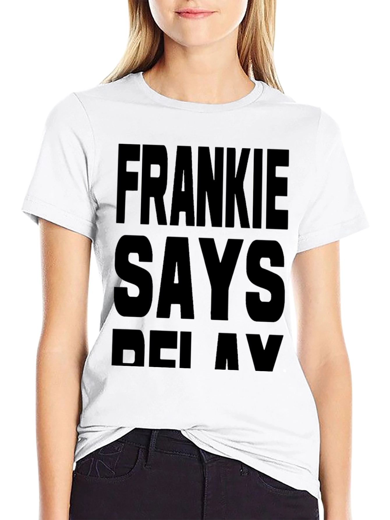 Frankie Says Relax T-Shirt - Bold Graphic Tee