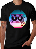 Retro Vibes Graphic T-Shirt - Cassette Design
