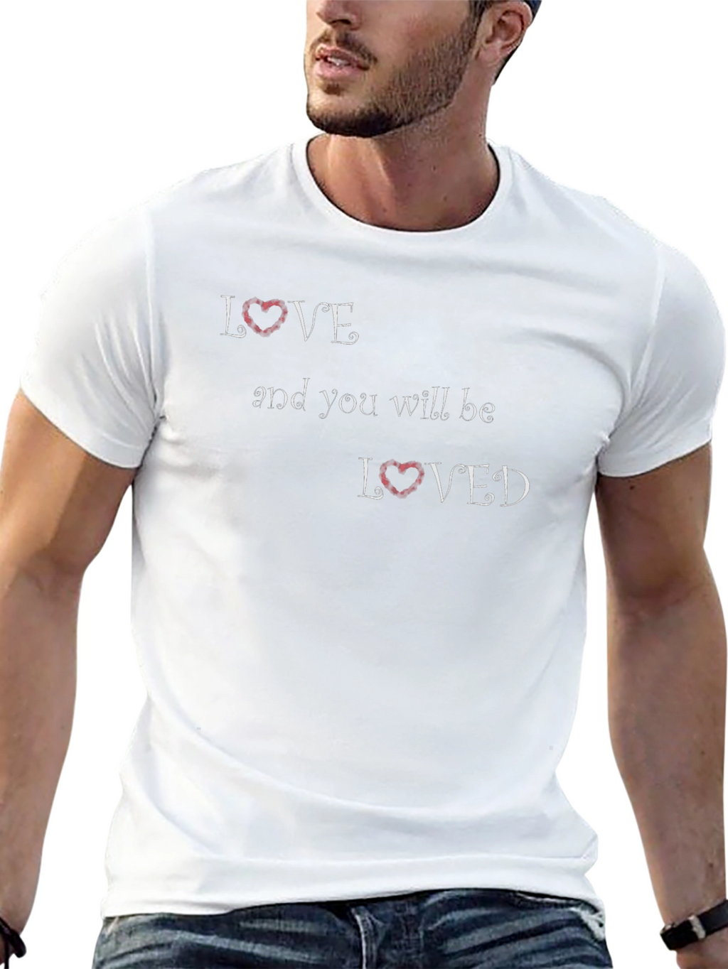 Love and You Will Be Loved Black T-Shirt