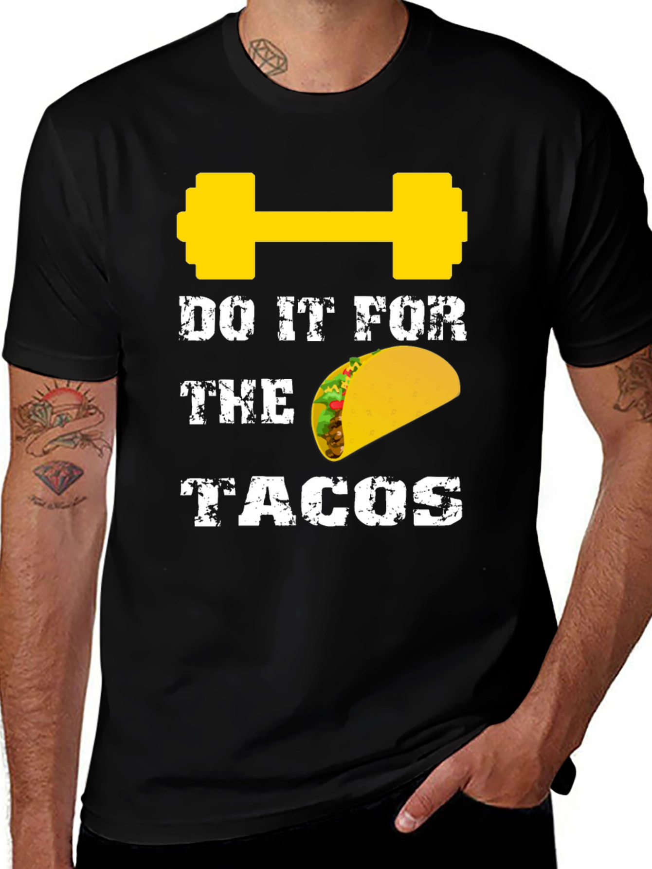 Do It For The Tacos Gym T-Shirt