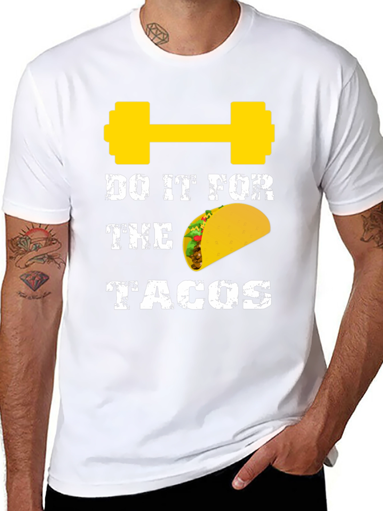 Do It For The Tacos Gym T-Shirt