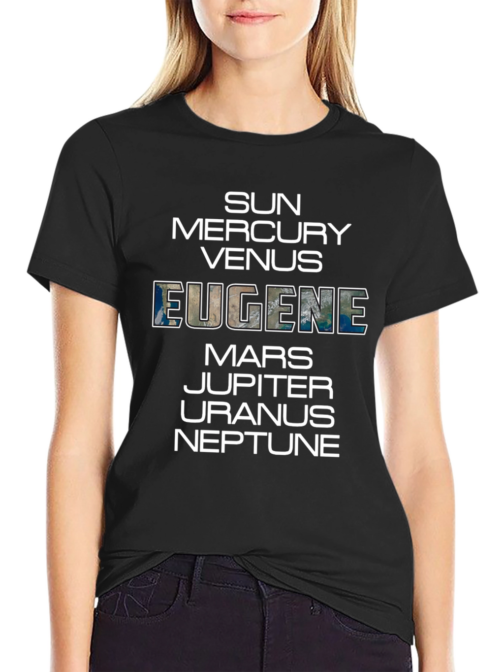 Solar System Eugene Graphic T-Shirt