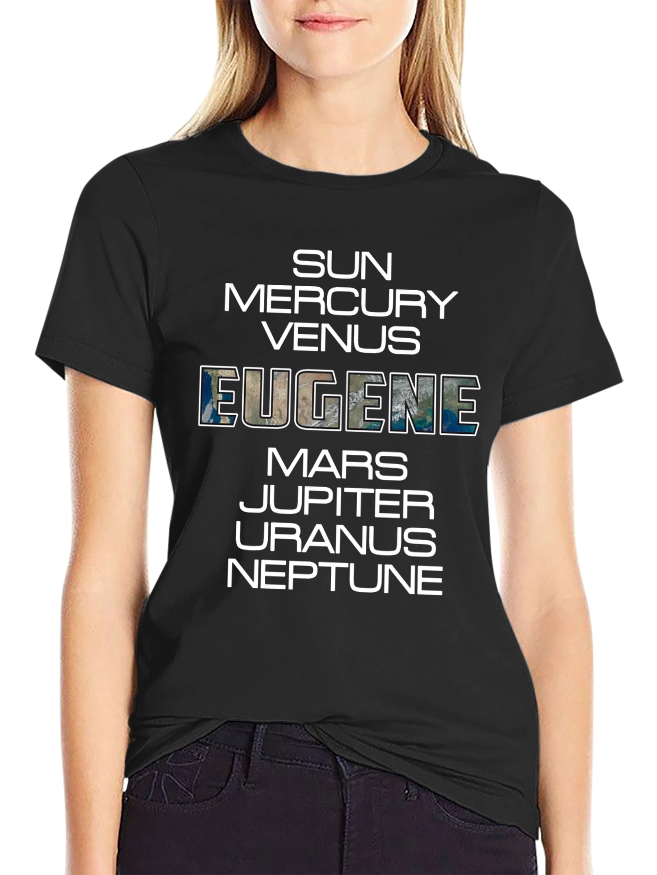 Solar System Eugene Graphic T-Shirt