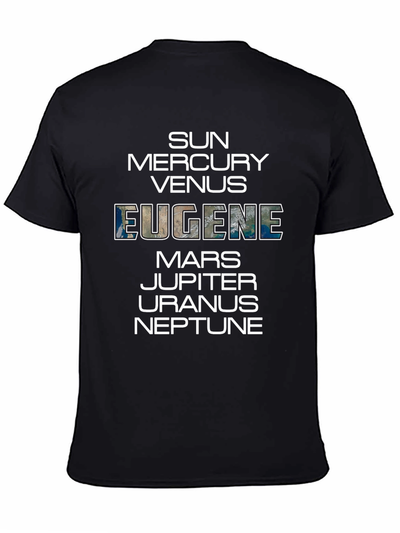 Solar System Eugene Graphic T-Shirt