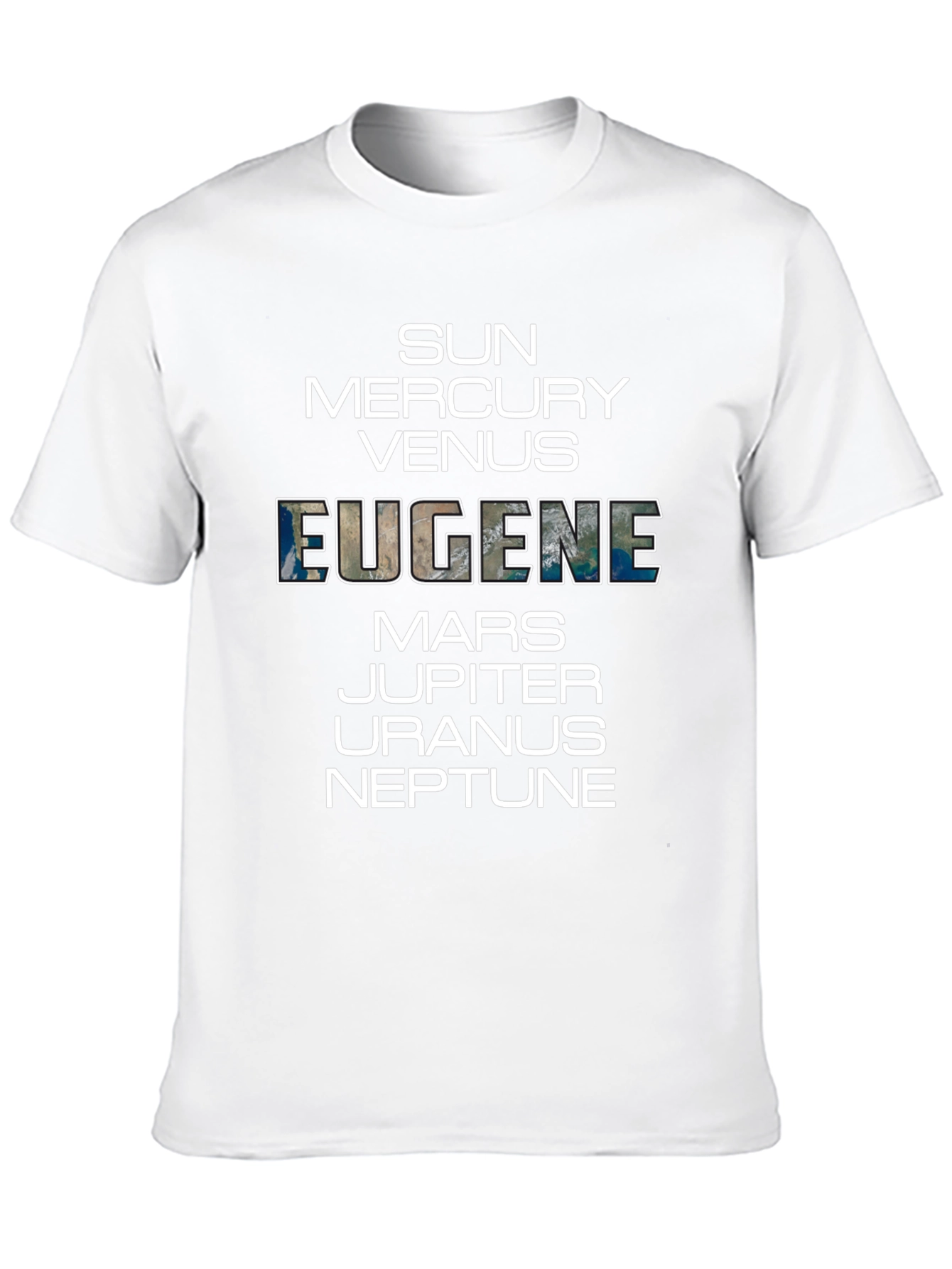 Solar System Eugene Graphic T-Shirt