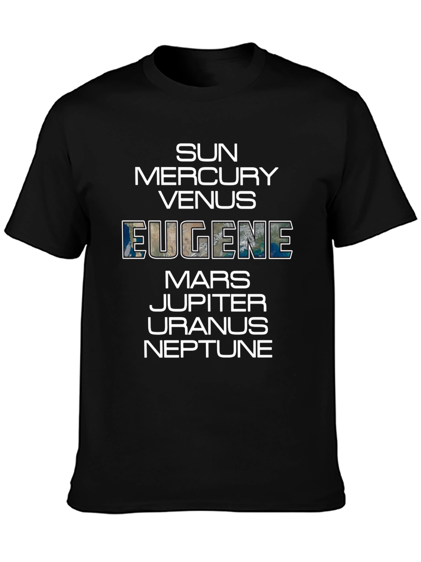 Solar System Eugene Graphic T-Shirt