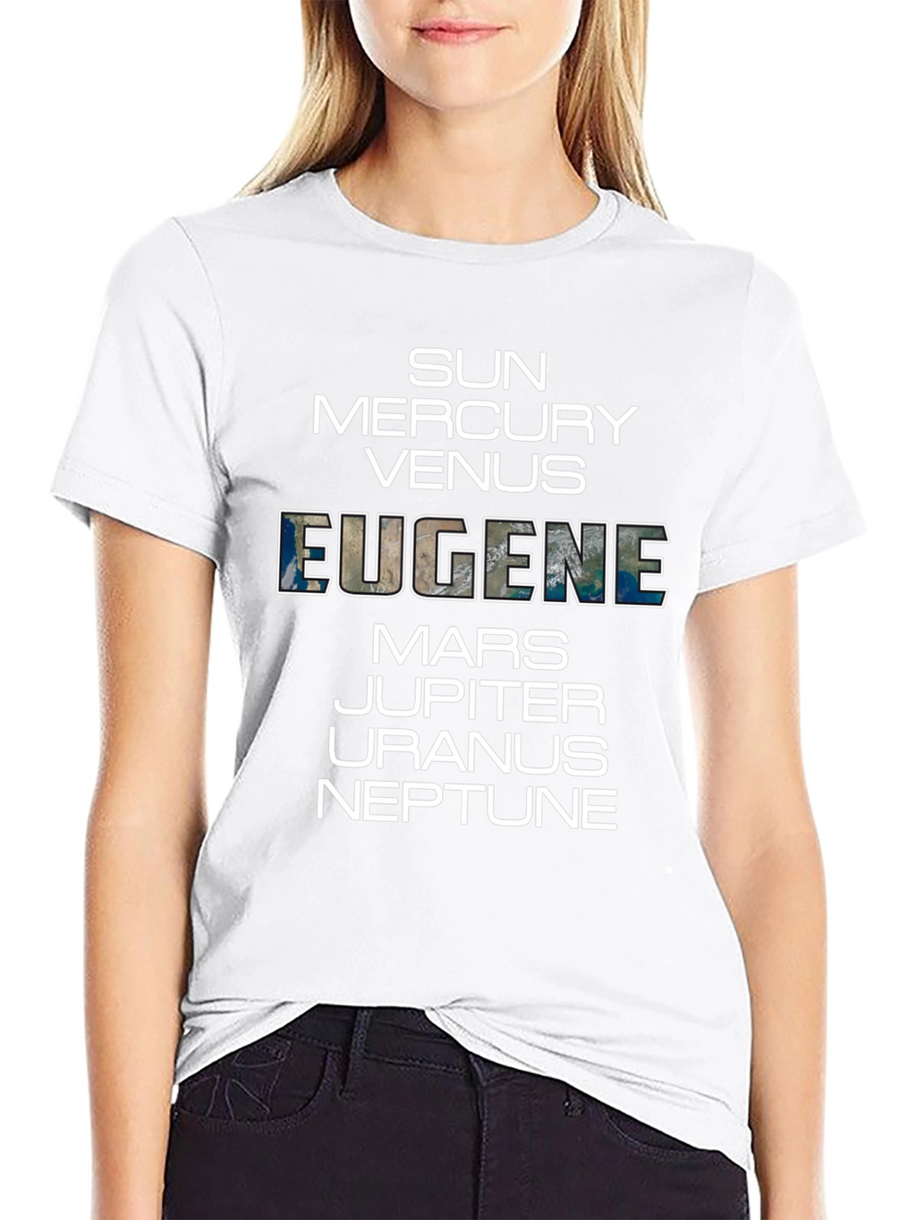 Solar System Eugene Graphic T-Shirt