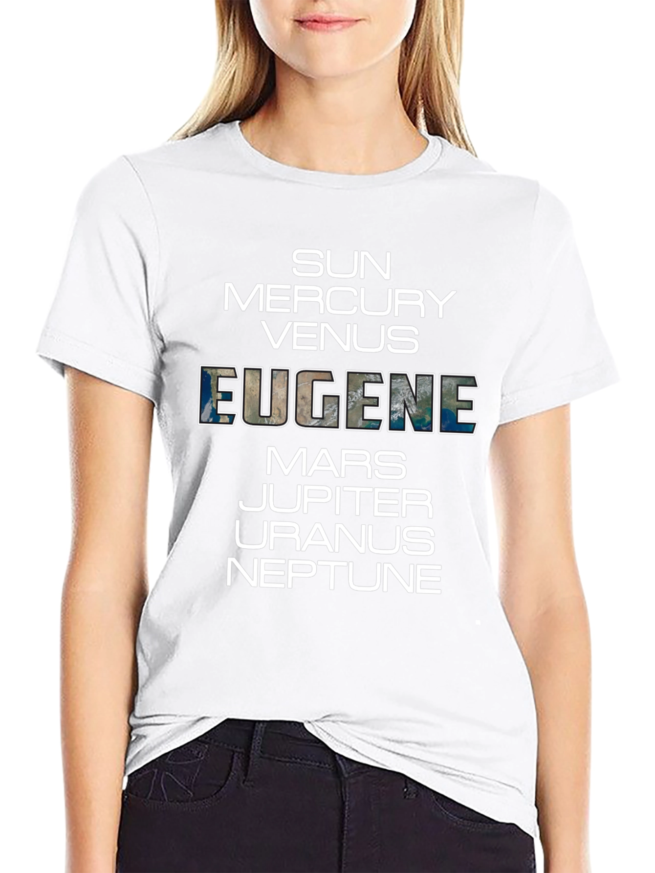Solar System Eugene Graphic T-Shirt