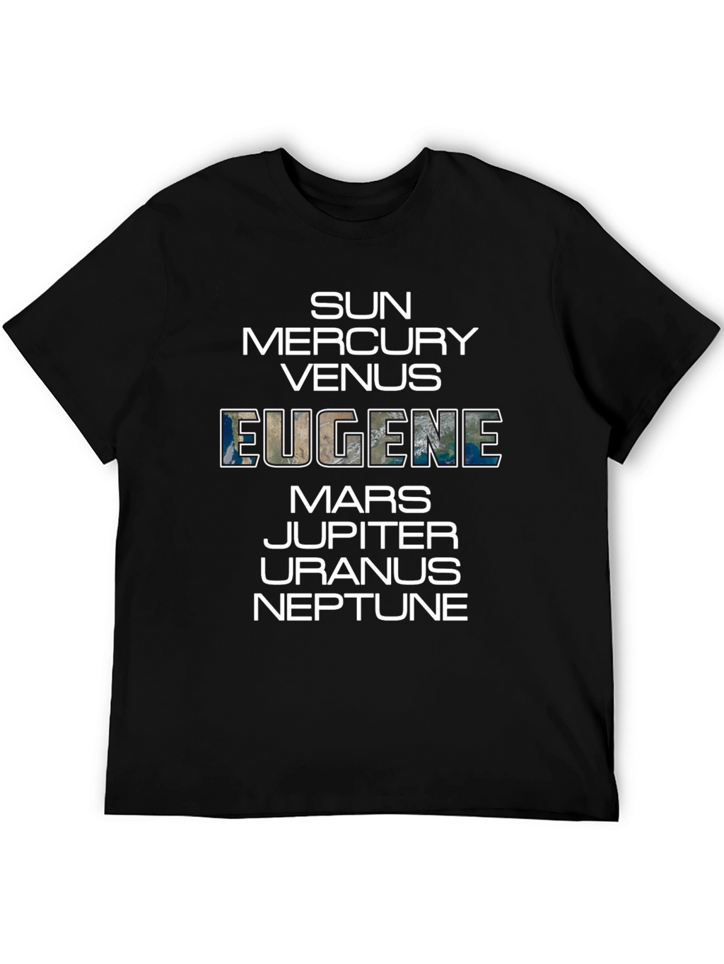 Solar System Eugene Graphic T-Shirt