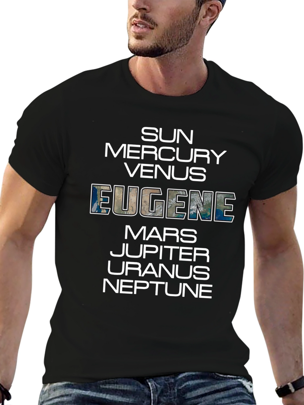 Solar System Eugene Graphic T-Shirt