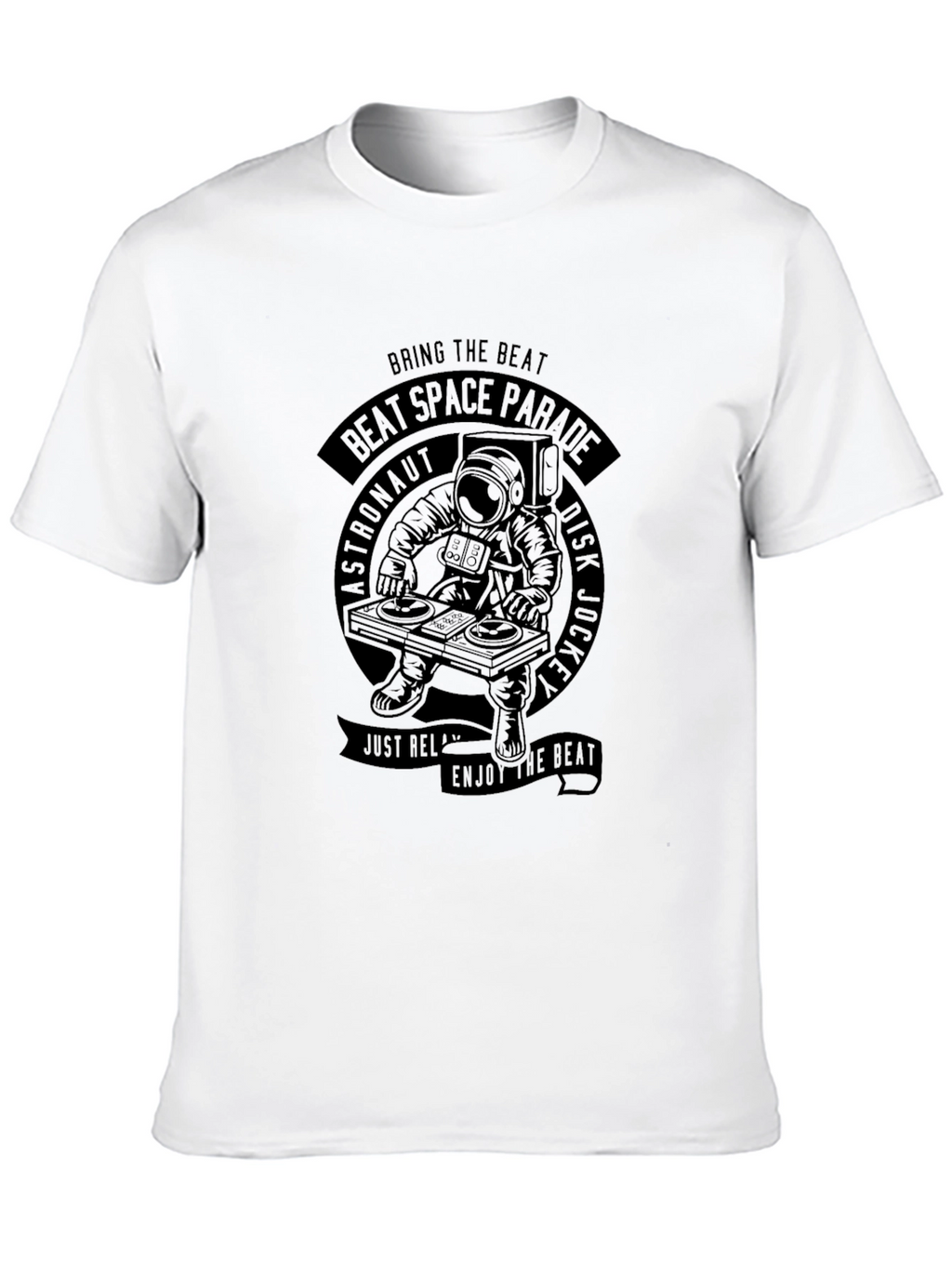 Astronaut DJ Graphic T-Shirt - Beat Space Parade