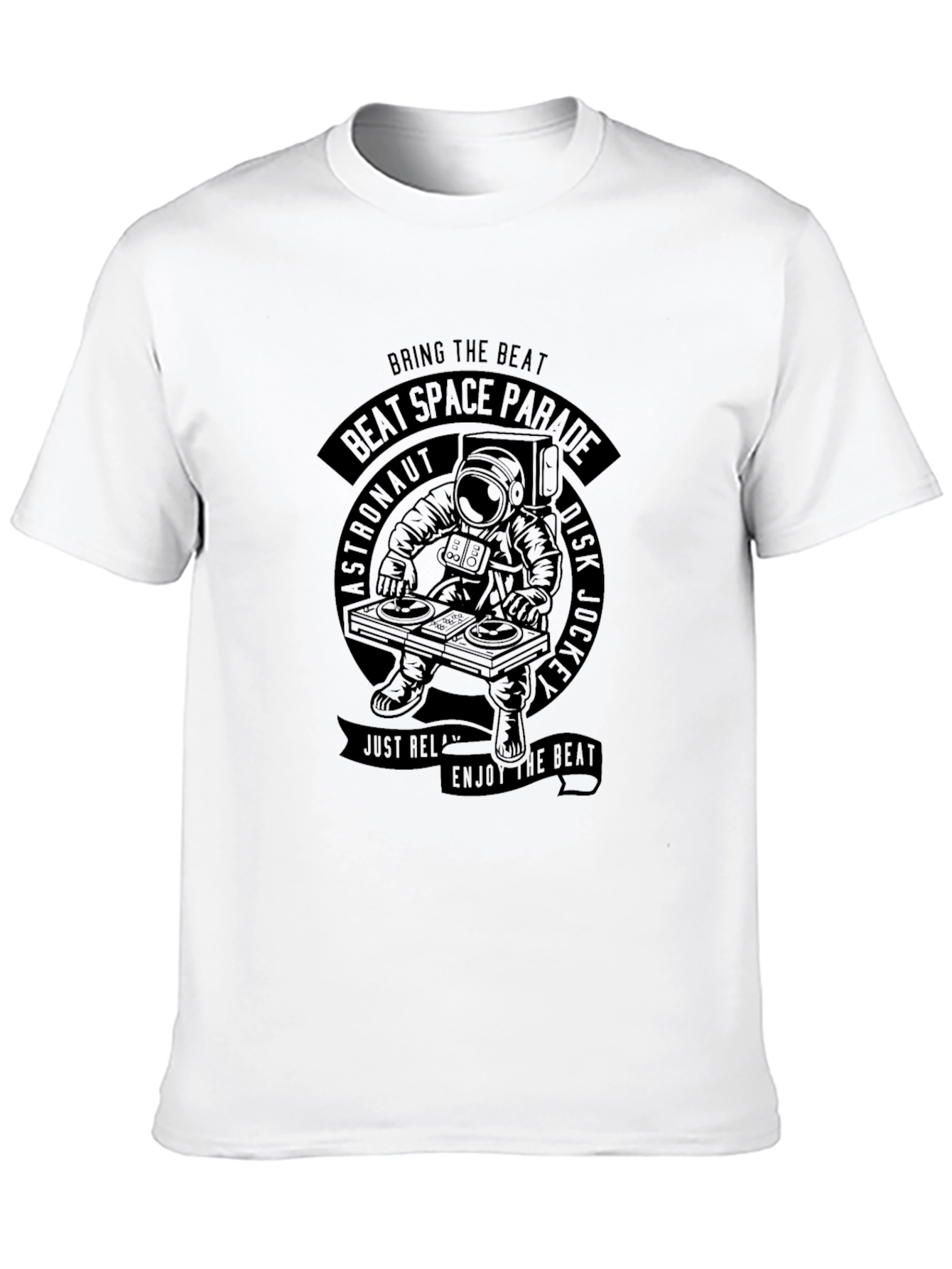 Astronaut DJ Graphic T-Shirt - Beat Space Parade