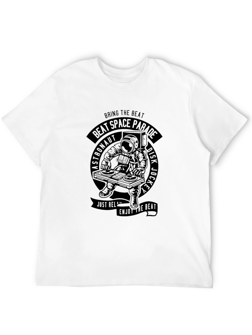 Astronaut DJ Graphic T-Shirt - Beat Space Parade