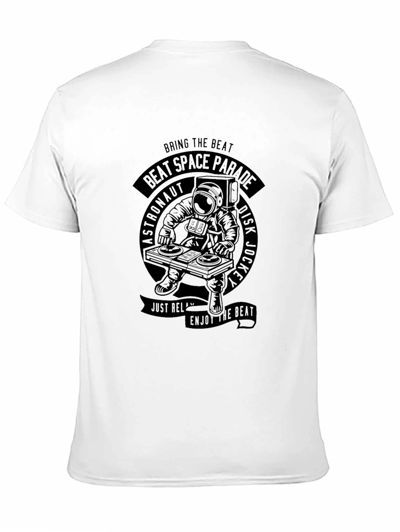 Astronaut DJ Graphic T-Shirt - Beat Space Parade