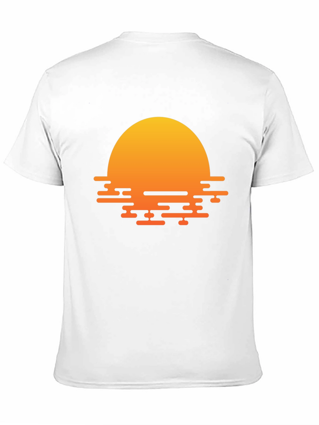 Sunset Graphic Black T-Shirt