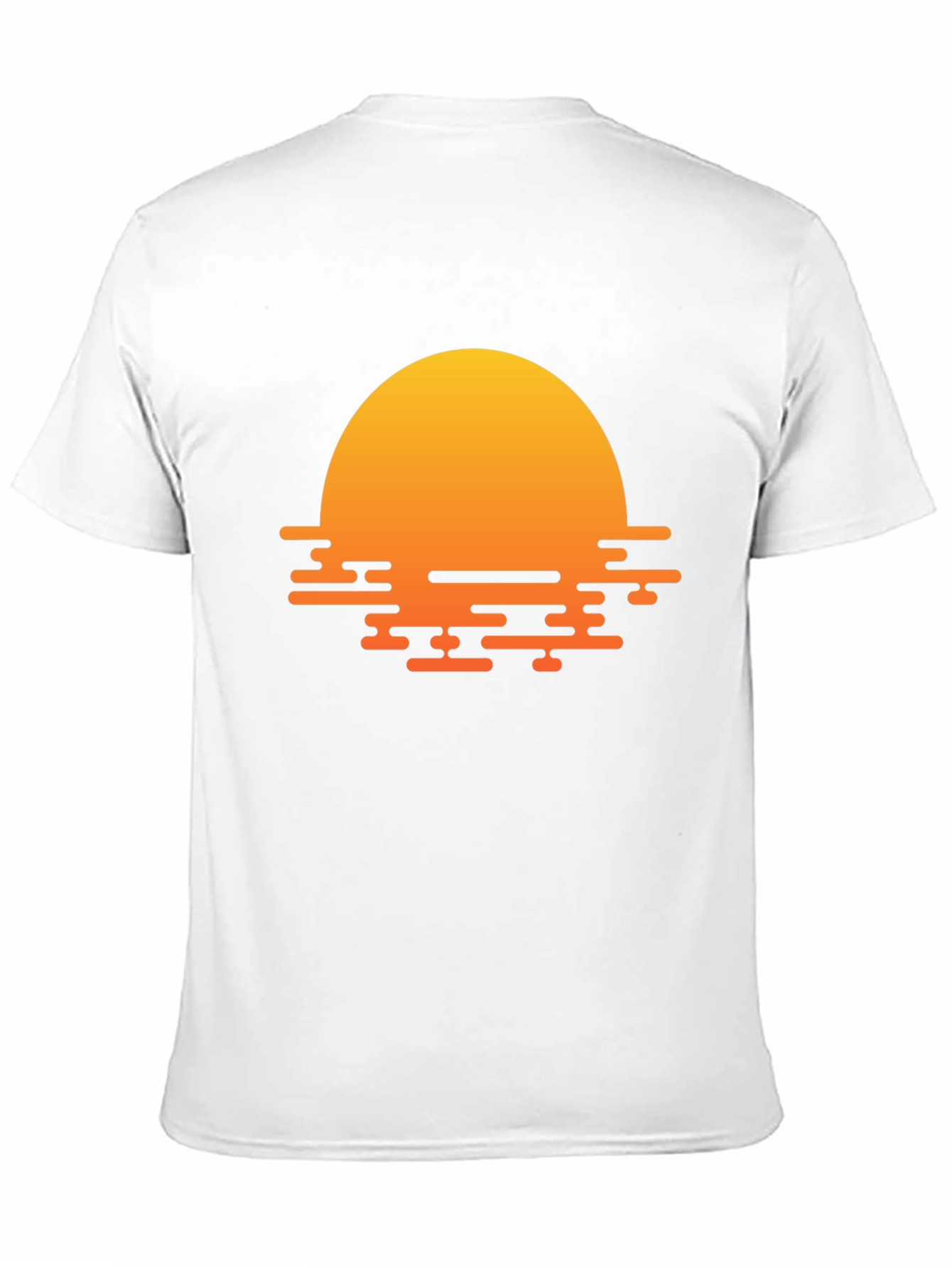 Sunset Graphic Black T-Shirt